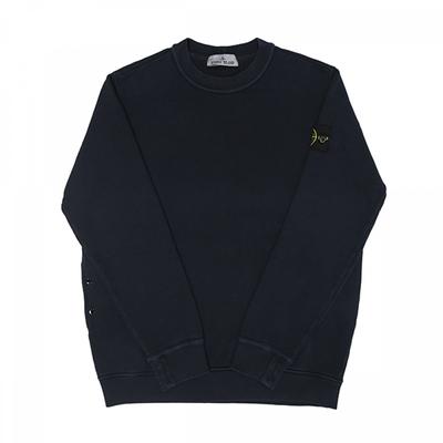Мужской свитшот Stone Island с логотипом-патчем Wappen с эффектом старения 61241 V0120