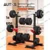 AUTQS Adjustable Squat Rack and Weight Lifting Bench Set