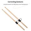 2Pcs Drumstick Control Clip Finger Ring Auxiliary Drumsticks Grips Anti Slip Drumsticks Accessories for Drummer Beginner