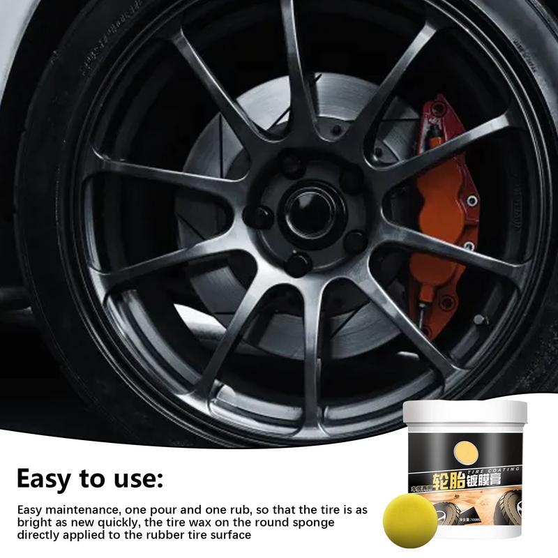 Авто Черный Кристалл Глянцевый Блеск Покрытие Паста Покрытие Для Шин Автомобиля Защита От Солнца Полироль Для Шин Аксессуары Для Внедорожников Мини-Автомобилей
