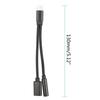 USB C на 3,5 мм Адаптер для разъема наушников Type C на Вспомогательный кабель для наушников Цифровой аудиоконвертер