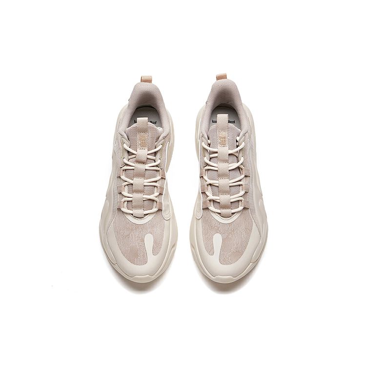 Anta Lifestyle Series Tide Worship 2.0 Удобные нескользящие износостойкие низкие повседневные туфли мужские кроссовки Mud-Gray 112138840-3