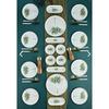 Luxury Ceramic Artless 18 Piece Breakfast Set for 8 People