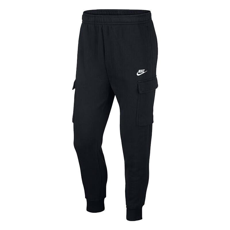 Nike Мужские спортивные брюки из флиса зауженного кроя