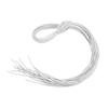 White Elastic Cord for Mask Ø 1mm 60 Cm 10 Pieces