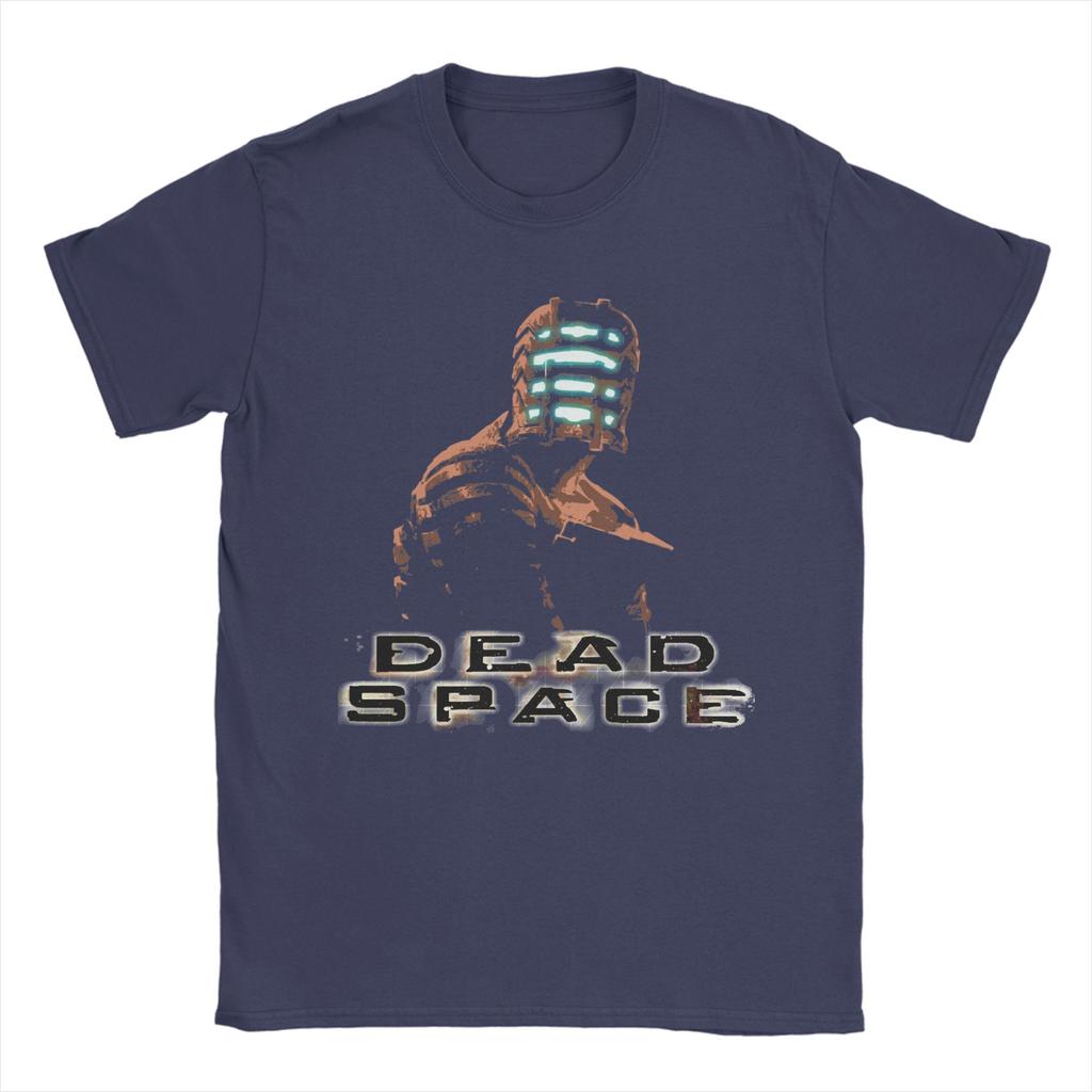 Футболка Dead Space Исаак Лэнгли Летняя 100% Хлопок Мужская Модный Крутой Дизайн Футболка с Коротким Рукавом Винтажные Футболки