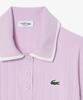 LACOSTE Женский текстурированный гольф с коротким рукавом Af9430-56G 36S