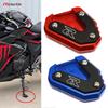 For SUZUKI GSX-R GSXR 600 750 1000/R GSXR750 GSXR600 Motorcycle Accessories Kickstand Foot Extension Side Stand Enlarger Pad