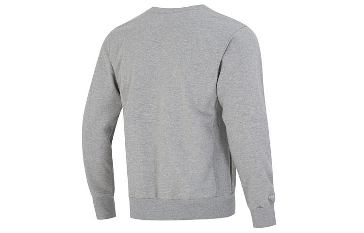 Nike Толстовки Мужские Светло-серые Круглый вырез Умеренный Обычный DQ5821-063