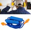 Earplug Headphone 29dB Noise Reduction IPX5 Water Proof Rechargeable Neckband Earbuds for Construction Site Workshop
