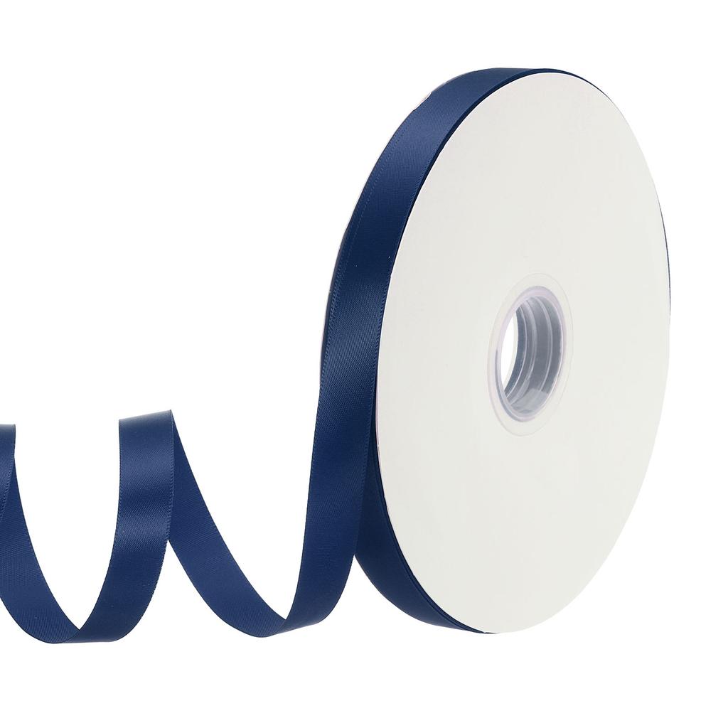 Полиэстеровая атласная лента односторонняя репсовая лента однотонная тканевая лента для рукоделия свадебной вечеринки подарочной упаковки 5/8"x100 ярдов