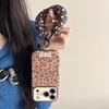 Maillard's new leopard print is suitable for Apple 17ProMax mobile phone case 16Pro large window 14/15 wrist 16PM