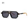 Fashion Leopard Sun Glasses UV400 Eyewear Sunglasses Double Bridge Women's Sunglasses Street Wear Shades Men's Shades