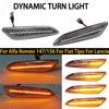 LED Dynamic Blinker Side Marker Turn Signal Lights Lamp Accessories For Alfa Romeo 147 156 Fiat Egea Tipo Lancia Delta Ypsilon 3