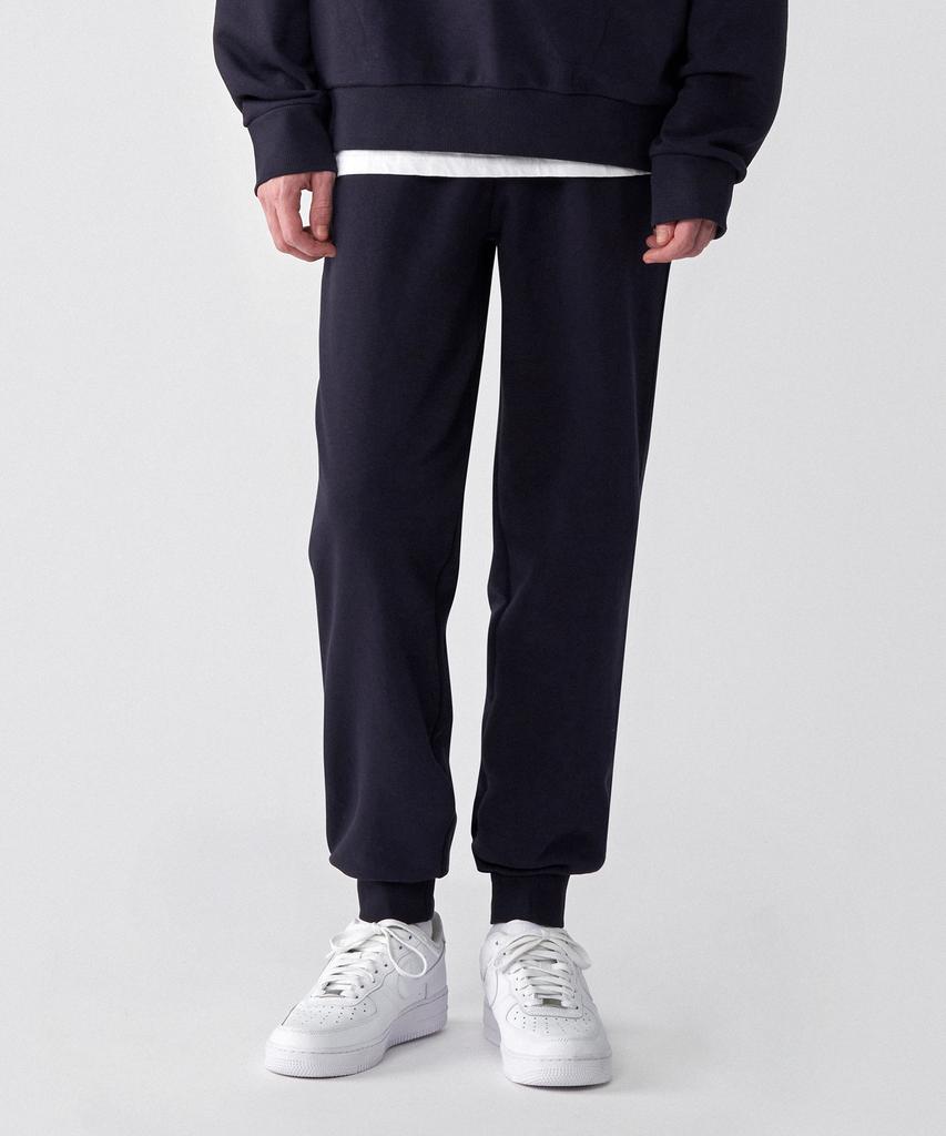 UNTAPPED STUDIO Basic Fit Soft Terry Sweat Jogger Training Pants Ivory