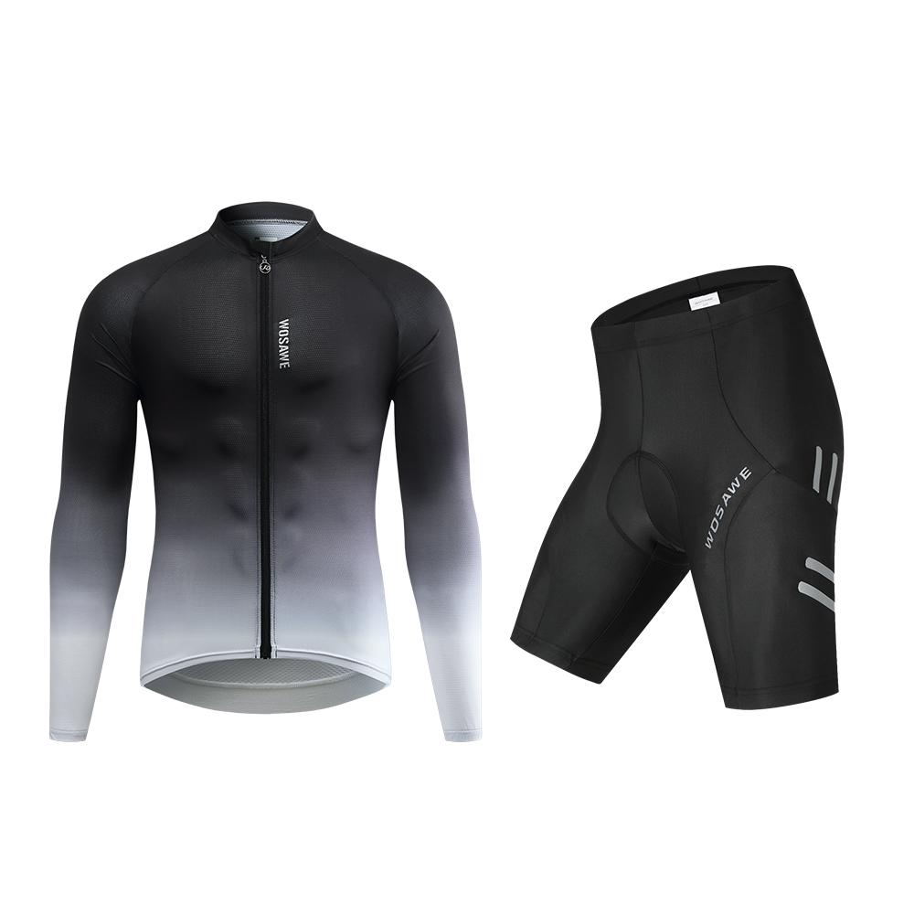 Велосипедные комплекты WOSAWE Летние дышащие велосипедные шорты с гелевой подкладкой