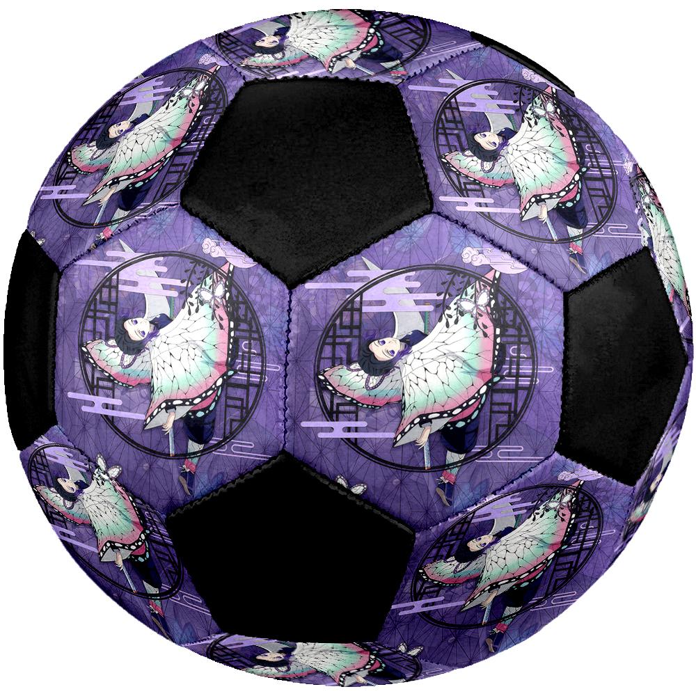 1pc Demon Slayer Kimetsu no Yaiba Football Soccer Ball Size 5 Indoor Soccer Ball Fashion Colorful Backyard Game -Great For Sports Fans Gift HE8