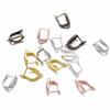 10Pcs/Lot 19mm French Lever Earring Hooks Wire Settings Base Hoops Earrings Findings for DIY Jewelry Making Supplies
