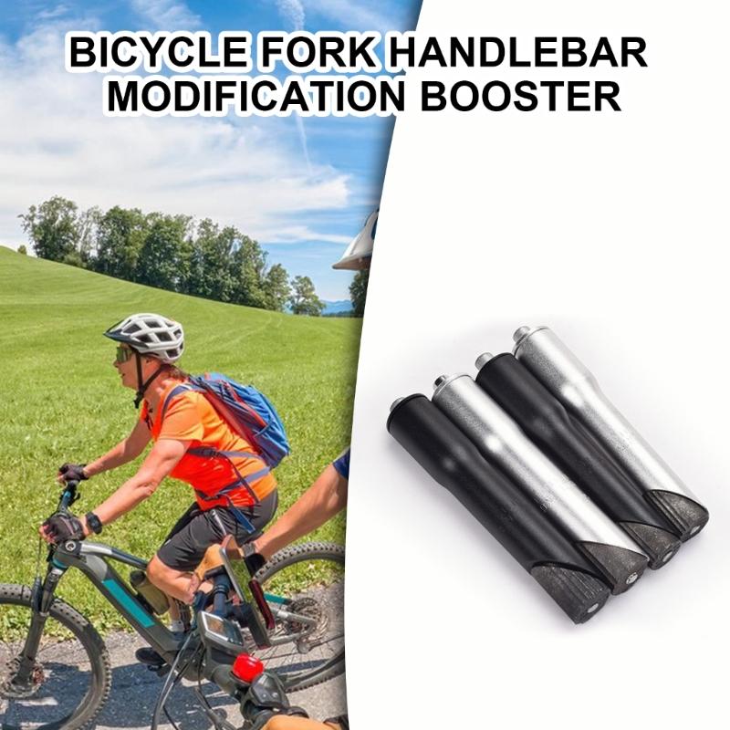 Mountain Bike Handlebar Raise Adapter Aluminum Alloy Bicycles Fork Extension Adapter Road Bike Stem Risers Cycling Part