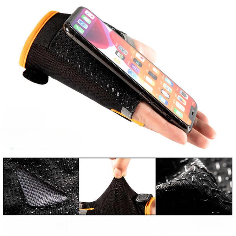 Противоскользящие дышащие перчатки с половиной пальца, дышащие велосипедные перчатки, фитнес-зал, бодибилдинг, кроссфит, спортивные перчатки