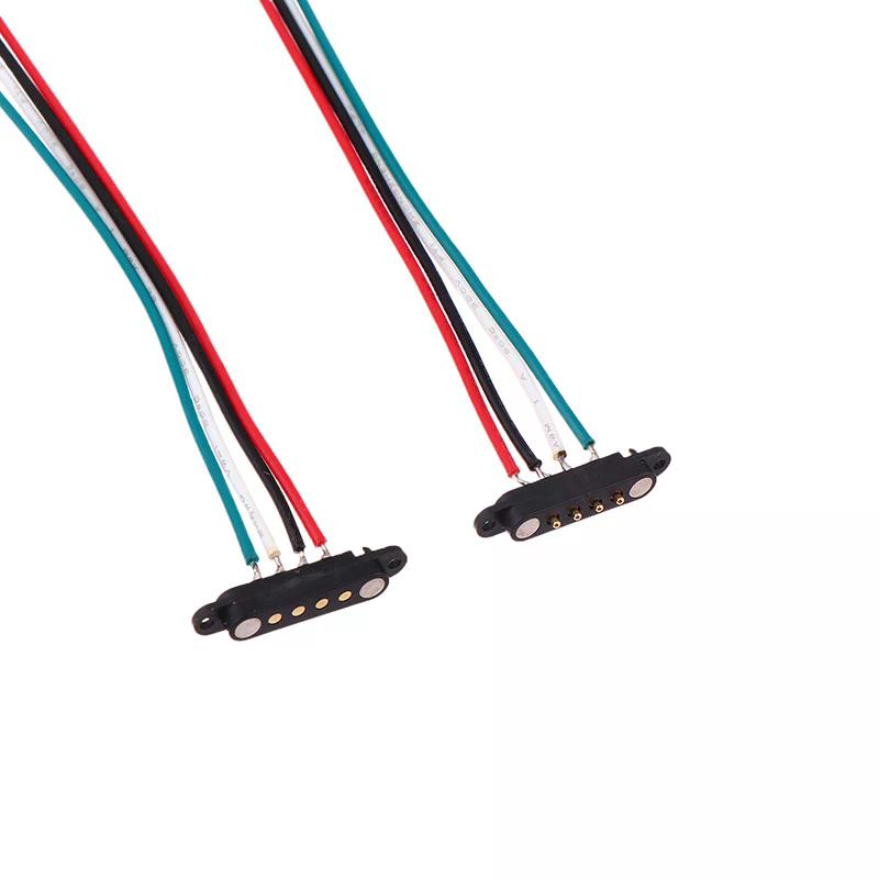 2PCS 2/3/4Pin Male Female Adapter 2A Magnetic Extension Cable Connector For Parts Accessories