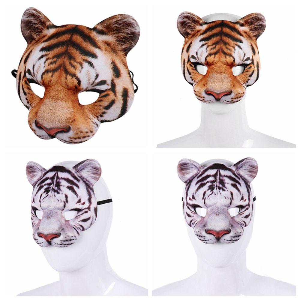 Eye Mask Carnival Party Costume Party Tiger Mask Masquerade Mask Cosplay Props Halloween Decoration