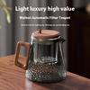 GIANXI 590ML Magnetic Lid Wooden Handle Teapot For Tea Transparent Tea Infuser Teapot Separation Filter Puer Tea Brewing Kettle