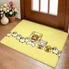 R-Rilakkuma Аниме Напольный Коврик Уютный Фланелевый Мягкий Толстый Нескользящий Коврик Для Гостиной Спальни Кухни Декор Ковры