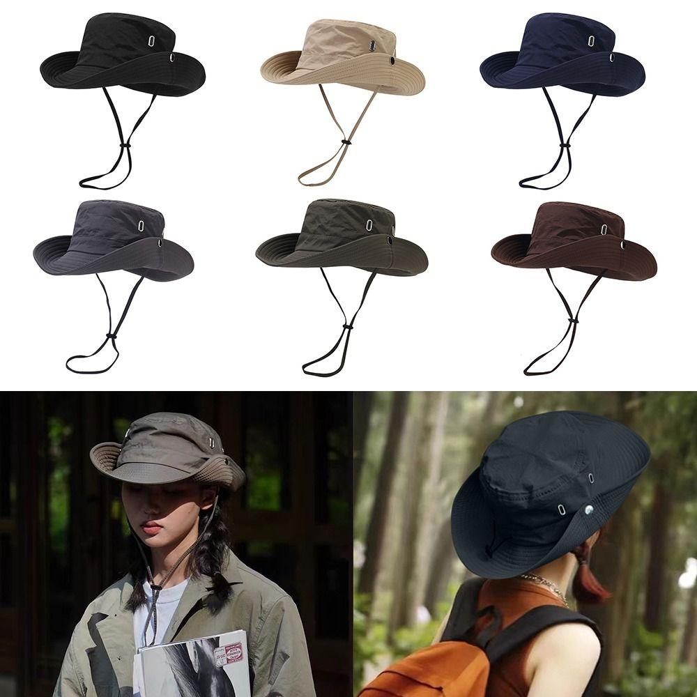Waterproof Bucket Hat Anti-UV Mountaineering Caps Fashion Fisherman Hat Outdoor