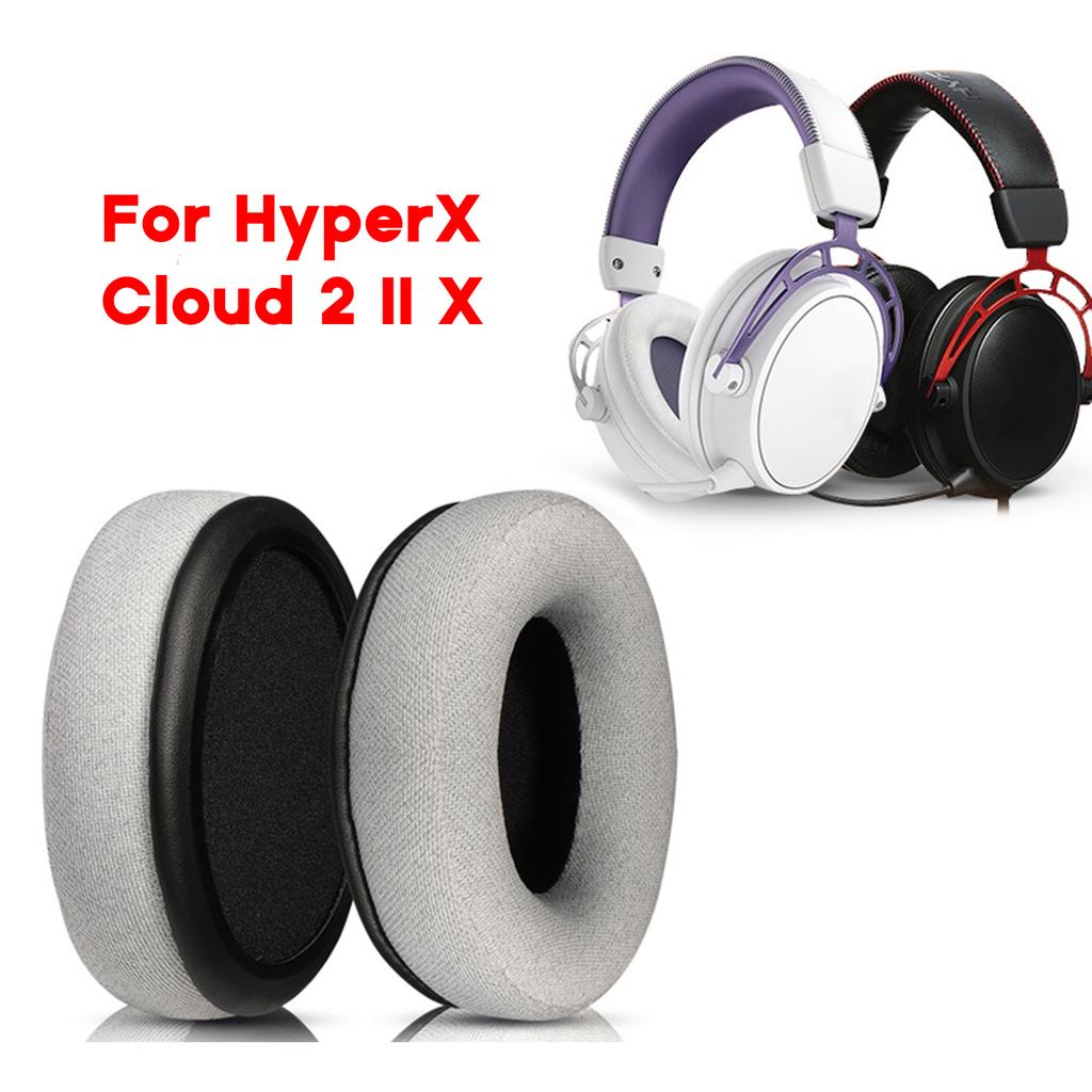 Мягкие амбушюры, амбушюры для наушников HyperX Cloud 2 II X, губка с эффектом памяти, легко заменяемые амбушюры, замена амбушюр