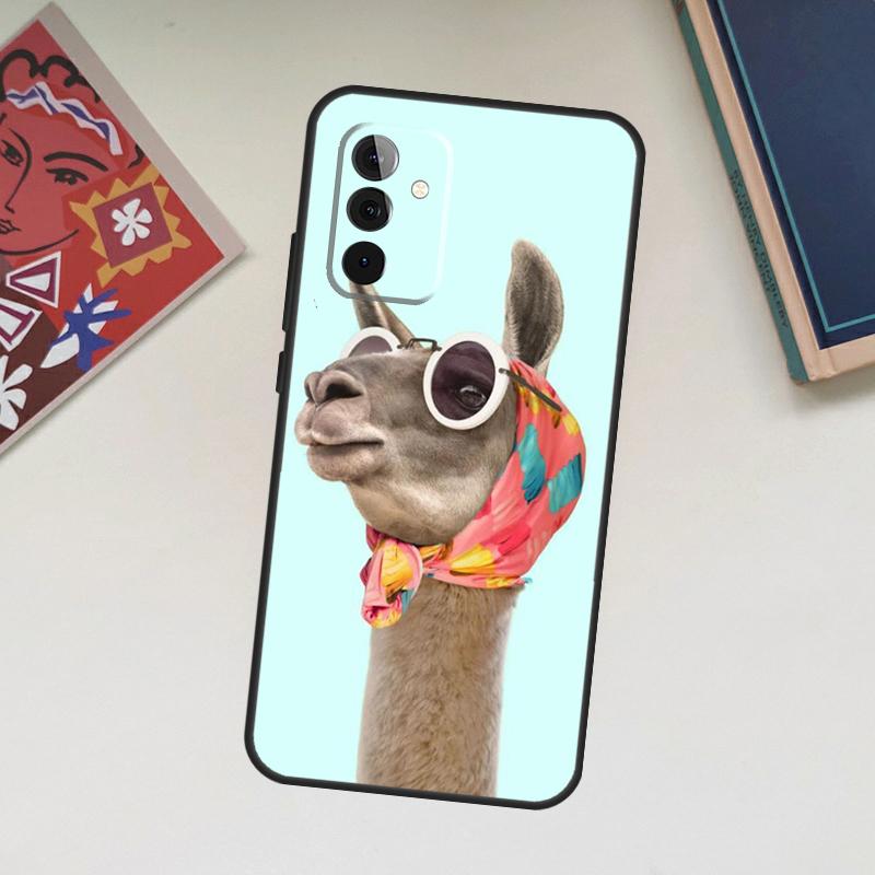Lama Llama Alpaca Case For Samsung Galaxy A13 A53 A33 A23 A06 A56 A16 A36 A55 A35 A17 A54 A34 A14 A52 A32 A15