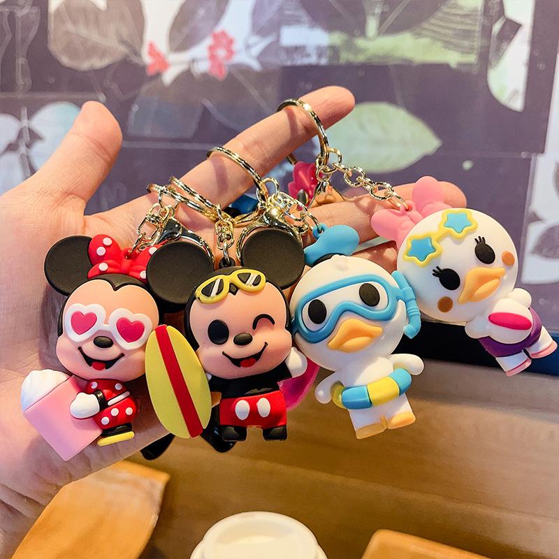 Толстовка Disney Брелок Микки Минни Мультяшный Дональд Дак Дейзи Брелок Подвеска на сумку Аксессуары Украшение Подарок
