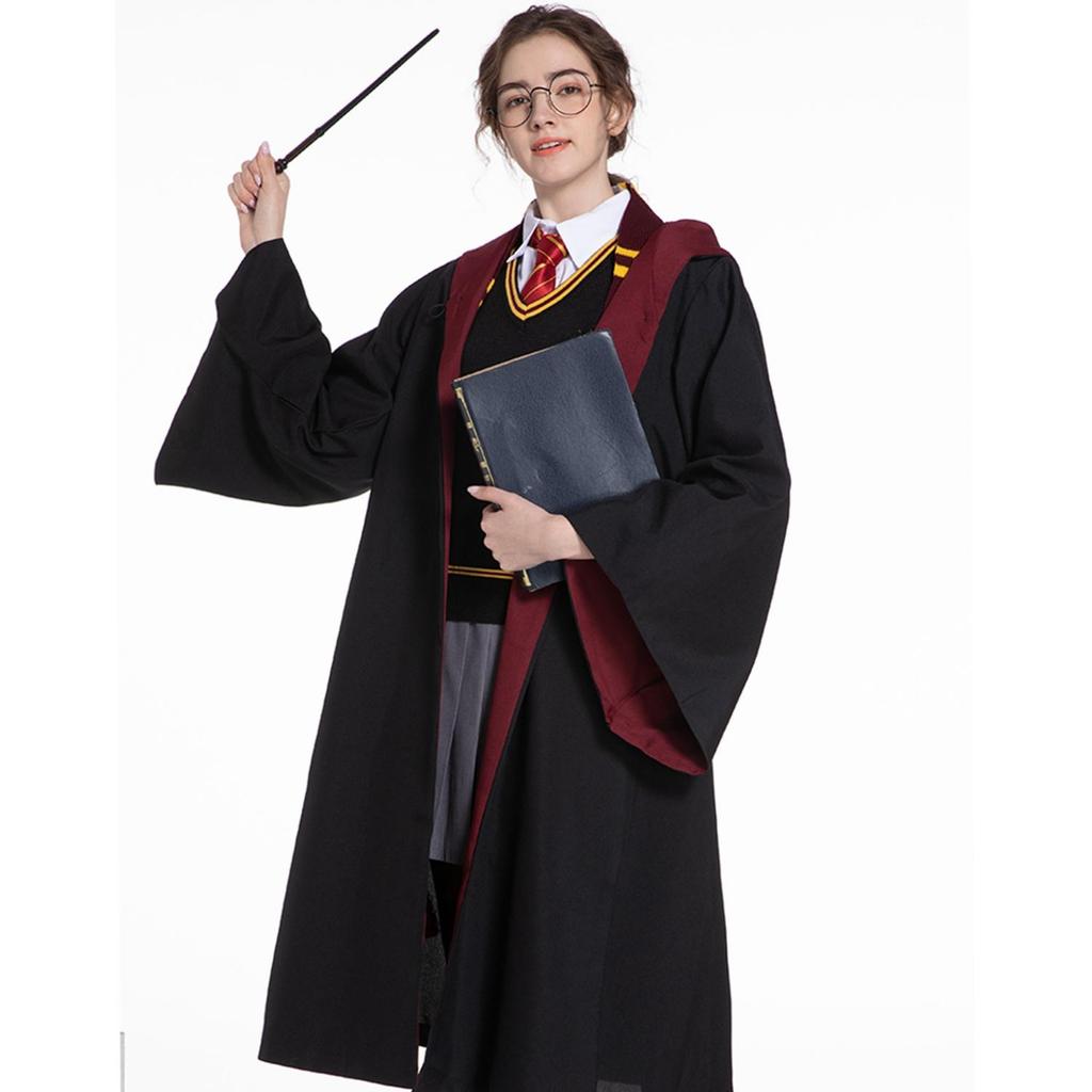 Новый костюм волшебного волшебника, халат для косплея, костюм для выступлений, школьная форма, накидка, плащ для женщин, взрослых, детей, Хэллоуин, Рождественский карнавал, вечеринка