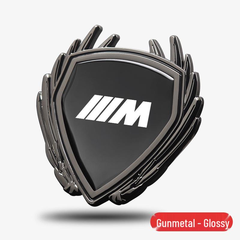 Эмблемы BMW 2 серии: Металлические значки-крылья, Эмблемы на боковые окна, Декоративные наклейки для моделей 225L, 225i, 220i.