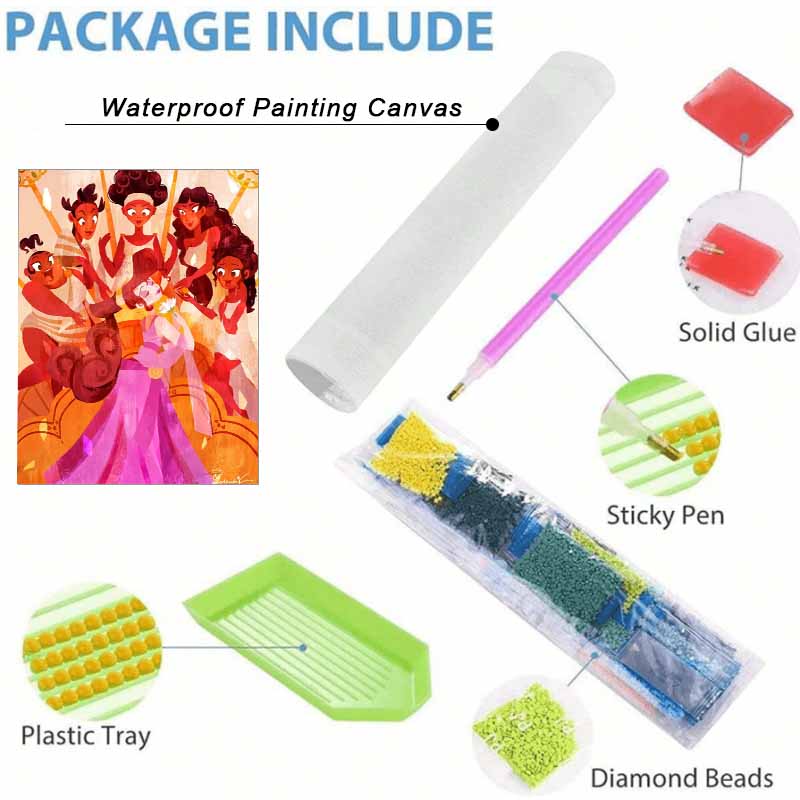 Disney diamond painting full of diamonds 5D Muses diamond art home decoration creative handicrafts