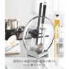 Подставка для половника и крышки кастрюли Yamazaki Tower, Белая, Прибл.. 10 см Ш x 10 см Г x 15 см В, 2248
