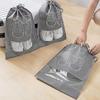 2/5/10 Shoes Storage Bag Closet Organizer Non Woven Travel Portable Bag Waterproof Pocket Clothing Classified Draw Hanging Bag