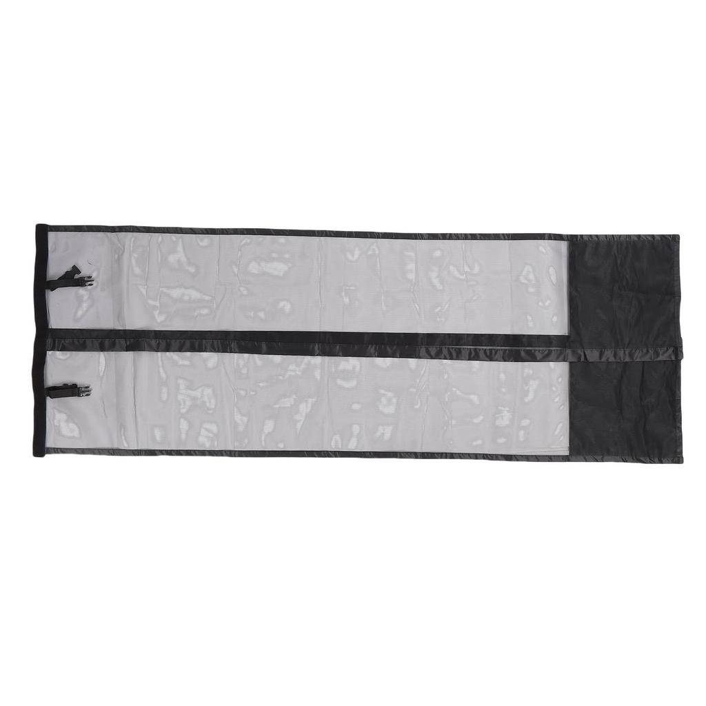 Штора на сетчатую дверь для автодома 27,56 дюйма X 78,74 дюйма Дышащая сетчатая штора-защита для двери для кемпинга, транспортного средства, туристического прицепа