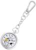 Pocket Watch Snoopy Waterproof Clip White [Citizen Q&Q] P004-214