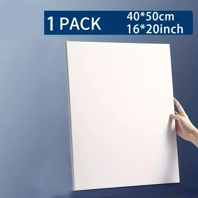 1 или 3 шт. Чистые белые натянутые хлопковые холсты оптом - Художественные материалы, разработанные для взрослых и подростков, Идеально подходят как для акрилового налива, так и для масляной живописи