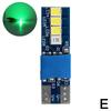 1 шт. W5W T10 8smd 2835 Автоматическая клиновидная лампа для чтения номерного знака в салоне автомобиля Лампочка для парковки с синим светом N C0Q5