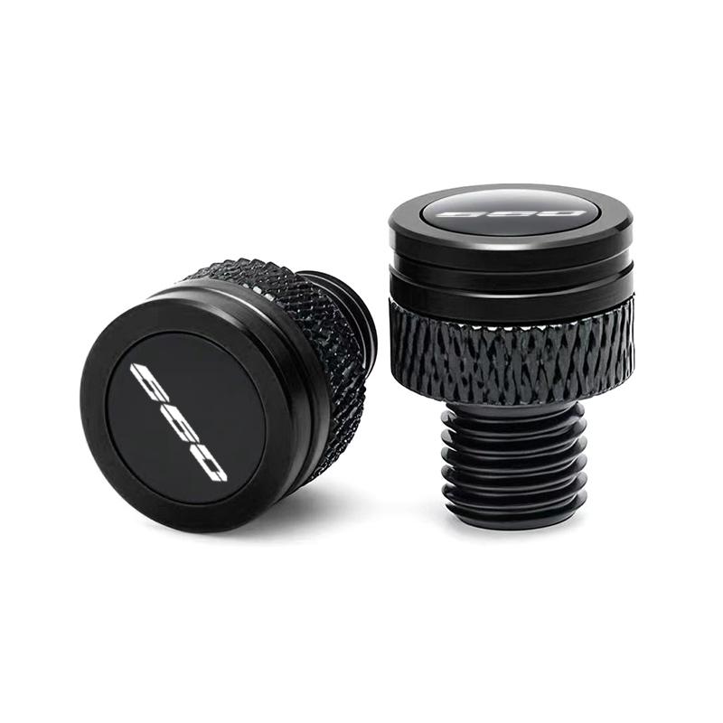 For Triumph Street Triple 765 RS /S/R 675 Trident 660 Tiger 900 GT 800 1200 CNC Motorcycle Mirror Hole Plug Screw Bolts Cover