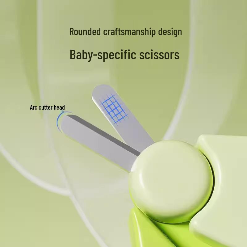 Набор для ухода за детскими ногтями: Кусачки, Пинцет, Ножницы и Пилка для Детей