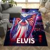 Elvis Presley's Iconic Style Floor Mat Suitable for Dining Room Kitchen Balcony Study room Anti-slip Rug Office home decor