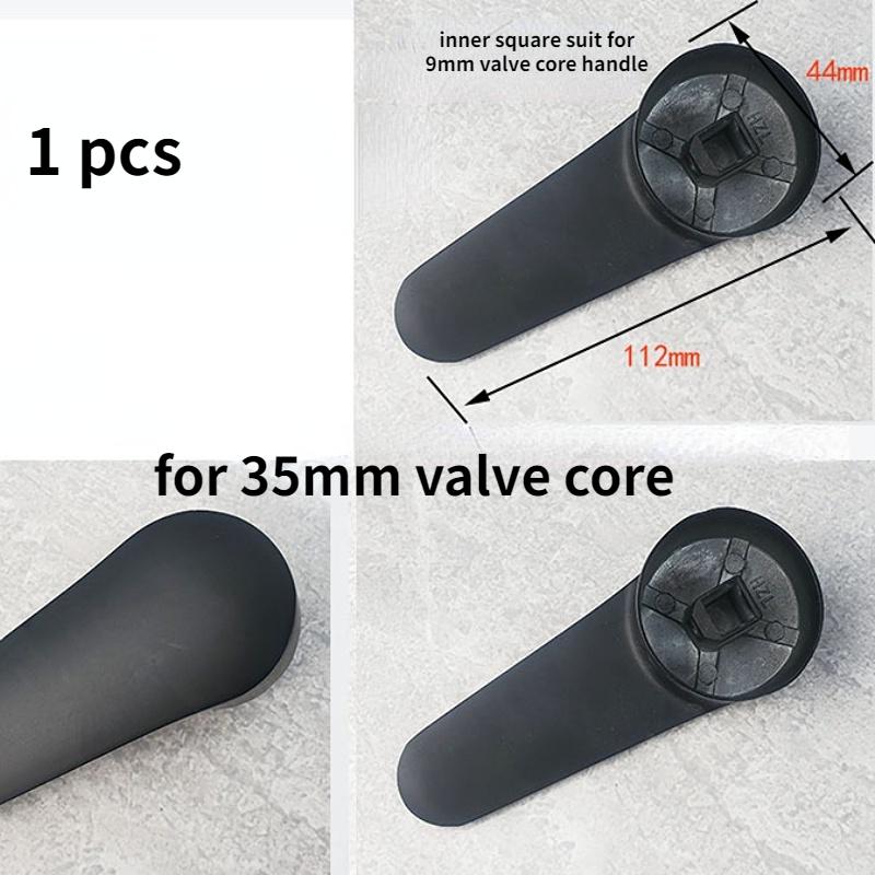 1PC Faucet lever handles for bathroom hot cold shower control water tap valve core handle zinc alloy single lever accessories
