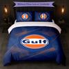 Gulf Print 3Pcs Bedding Set Duvet Cover With Two Pillowcases Soft Bed Linen For Household Bedroom