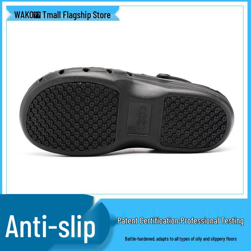 WAKO Нескользящая обувь для поваров - Водонепроницаемая и маслостойкая рабочая обувь для кухни для отеля, ресторана и многого другого.