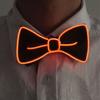 LED Bow Tie Glow In The Dark Adjustable Button Various Light Modes for Parties Weddings Halloween Cosplay