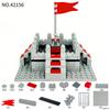 42156 Универсальная платформа для подъема флага Сборка из мелких деталей Детский конструктор Модель Лестничная площадка