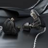 KZ-ZAX Внутриканальный мониторный наушник Гибридная технология HiFi Басовый монитор Наушники-вкладыши 3,5 мм Jack Шумоподавление для Музыки Спорта Игры